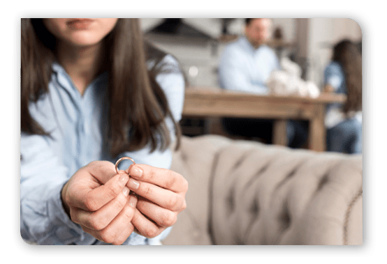 Divorcio contencioso con hijos